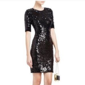 Bcbg Maxazria Marta black sequin dress